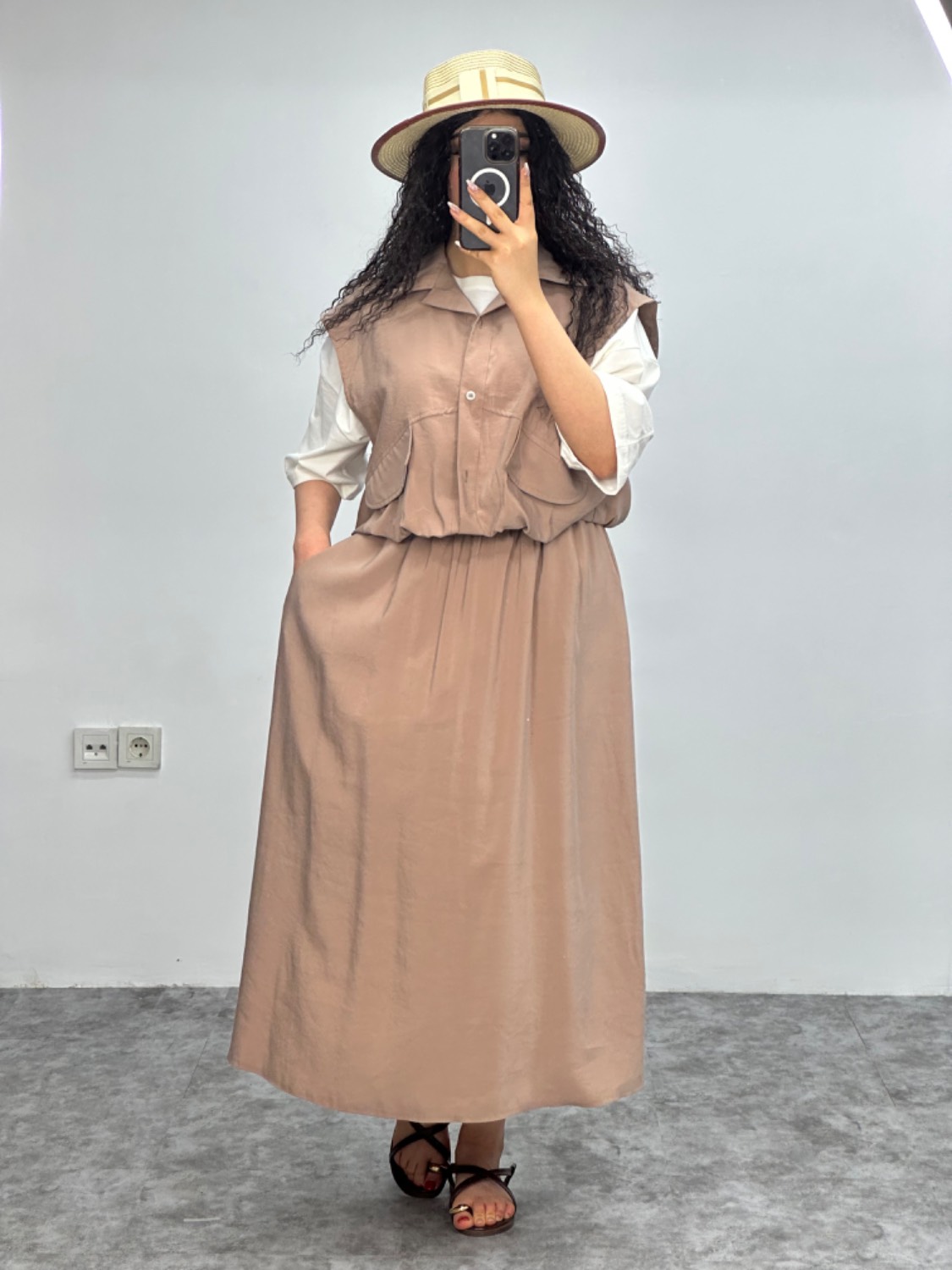 ست وست و دامن زنانه